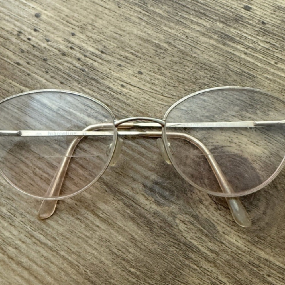 Marcolin Eyeglasses Frame Mod.7226 Col. 660 Women's Gold Oval Full Rim 53-18-135